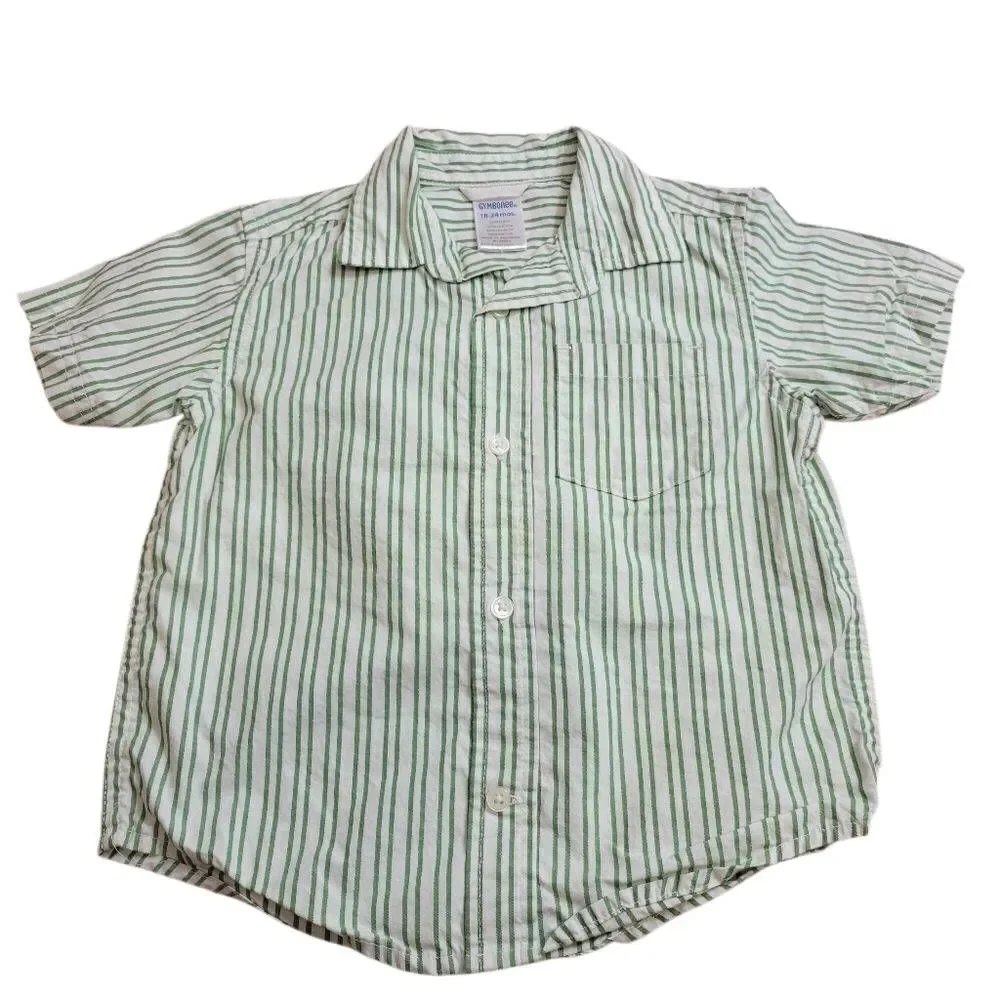 Gymboree button down shirt 18/24 mo